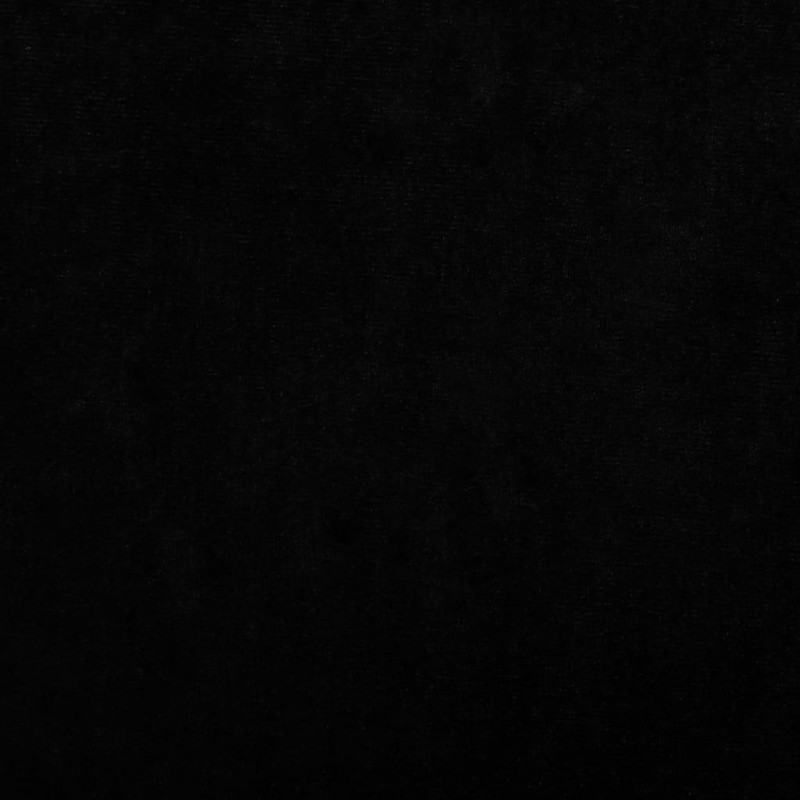 Sofa dla dzieci, czarna, 70x45x33 cm, aksamit
