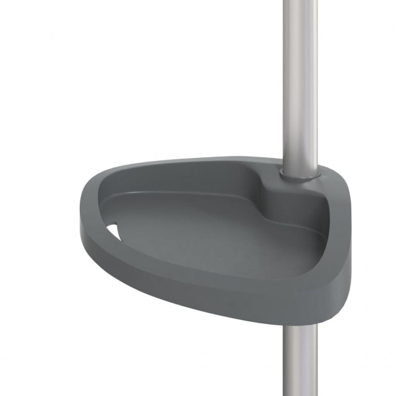 Wieszak na ręczniki, 47x280 cm, aluminium