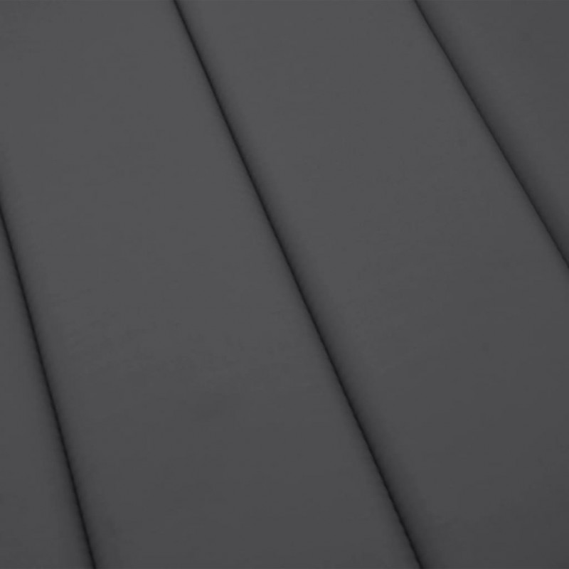 Poduszka na leżak, antracytowa, 180x60x3 cm, tkanina Oxford