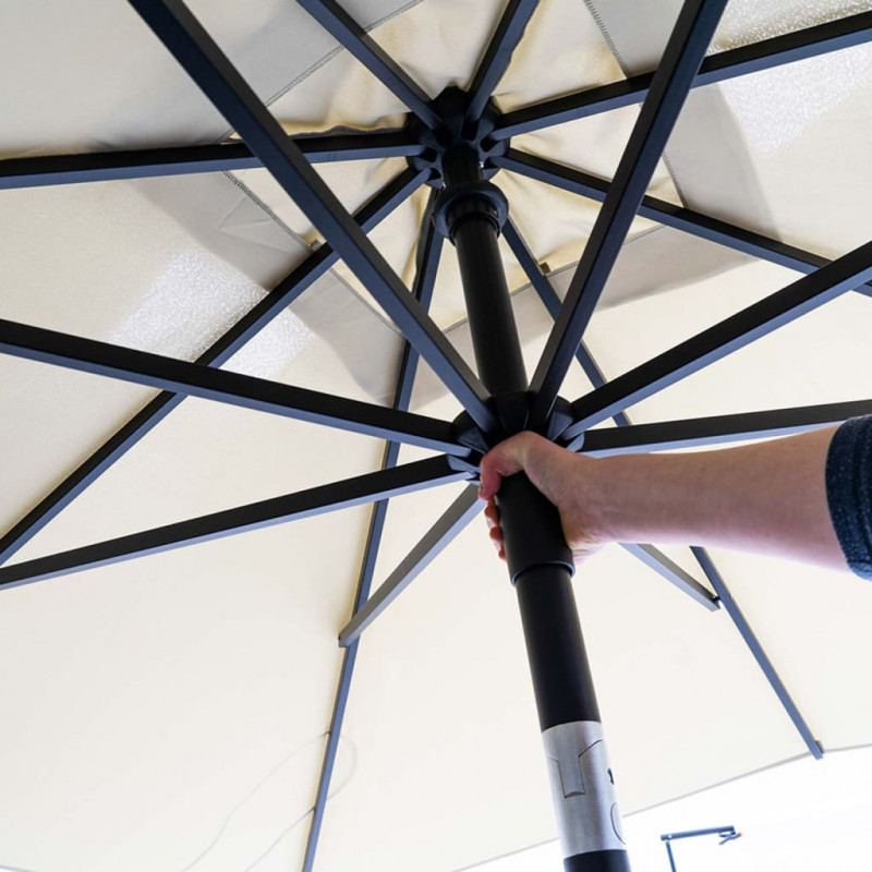 Madison Parasol ogrodowy Mykanos, 250 cm, zielony