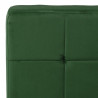 Fotel, 65x79x87 cm, ciemnozielony, obity aksamitem