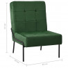 Fotel, 65x79x87 cm, ciemnozielony, obity aksamitem