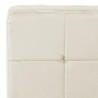 Fotel, 65x79x87 cm, kremowy, obity aksamitem