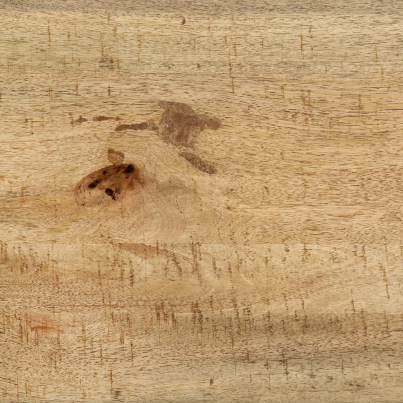 Stolik konsolowy, 110x30x75 cm, surowe drewno mango