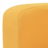 Sofa 3-osobowa, żółta, 180 x 65 x 76 cm