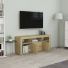 Szafka pod TV, dąb sonoma, 120x30x50cm, materiał drewnopochodny