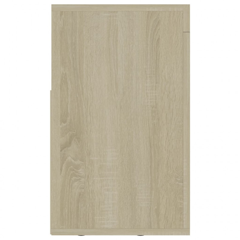 Szafka pod TV, dąb sonoma, 120x30x50cm, materiał drewnopochodny