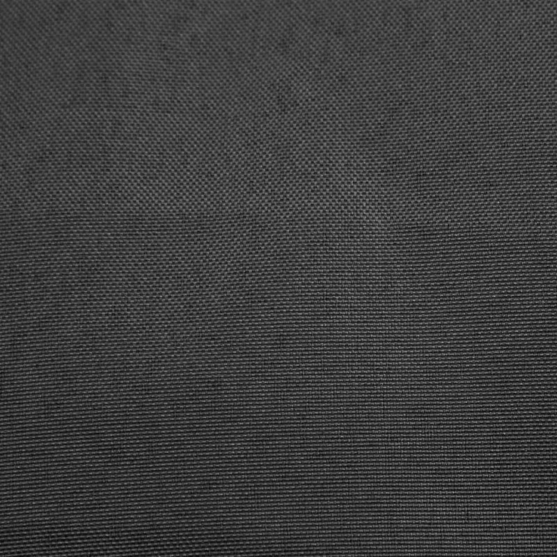 Ogrodowa sofa środkowa z antracytowymi poduszkami, białe drewno
