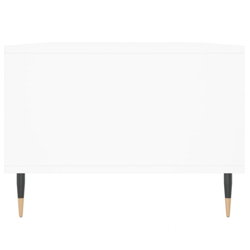 Stolik kawowy, biały 90x50x36,5 cm, materiał drewnopochodny