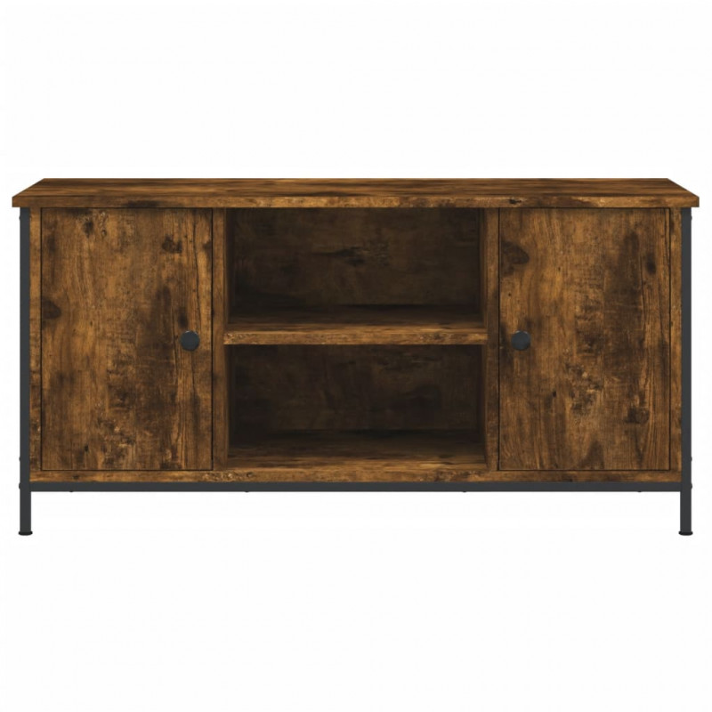 Szafka pod telewizor, przydymiony dąb, 100x40x50 cm
