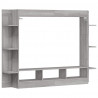 Szafka pod telewizor, szary dąb sonoma, 152x22x113 cm