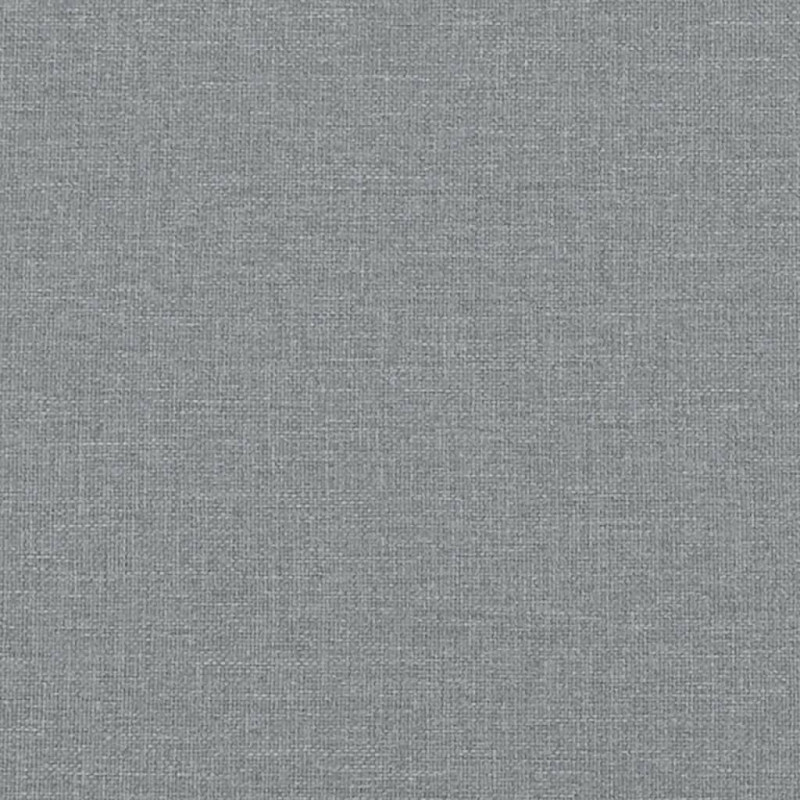 2-osobowa sofa z poduszkami, jasnoszara, 140 cm, tkanina