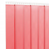 Kurtyna paskowa, czerwona, 200 mm x 1,6 mm, 10 m, PVC