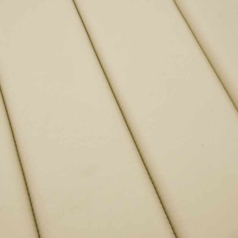 Poduszka na leżak, beżowa, 186x58x3 cm, tkanina Oxford