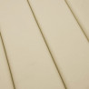 Poduszka na leżak, beżowa, 200x60x3 cm, tkanina Oxford