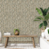 DUTCH WALLCOVERINGS Tapeta Phoenix, zielono-beżowa