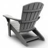 Keter Krzesło typu Adirondack Troy, szare