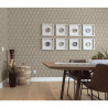 DUTCH WALLCOVERINGS Tapeta Geometric, złoto-zielona