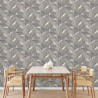 DUTCH WALLCOVERINGS Tapeta Onyx, ciemnoszara