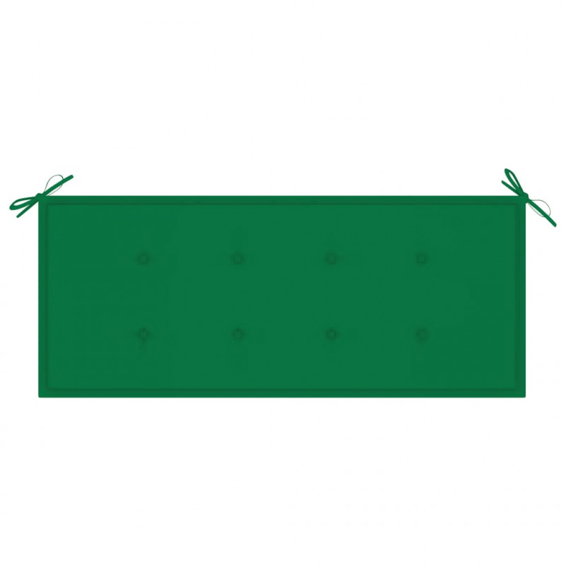 Ławka ogrodowa z poduszką, 120 cm, bambusowa