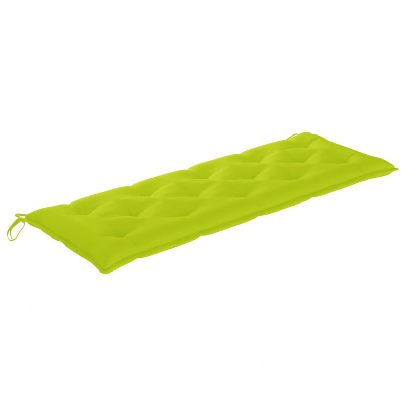 Ławka ogrodowa z poduszką, 157 cm, lite drewno akacjowe