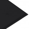 Ławka ogrodowa z poduszką, 120 cm, lite drewno akacjowe