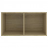 Szafki TV, 2 szt., dąb sonoma, 72x35x36,5 cm, płyta wiórowa