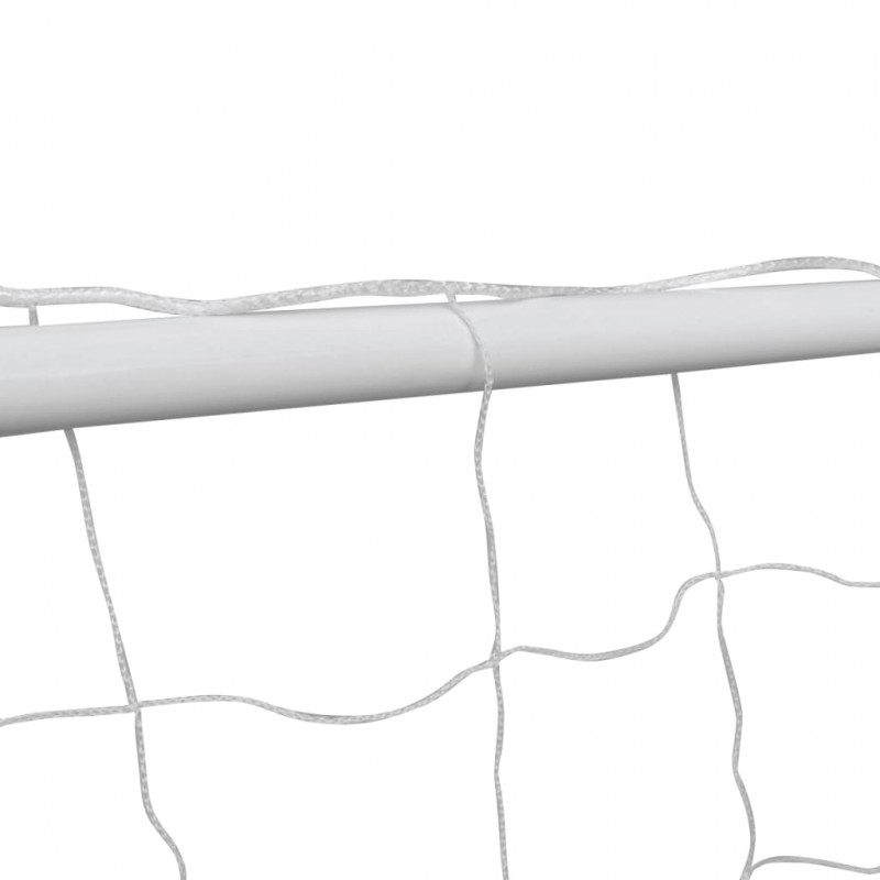 Bramka do piłki nożnej, 240x90x150 cm, stal