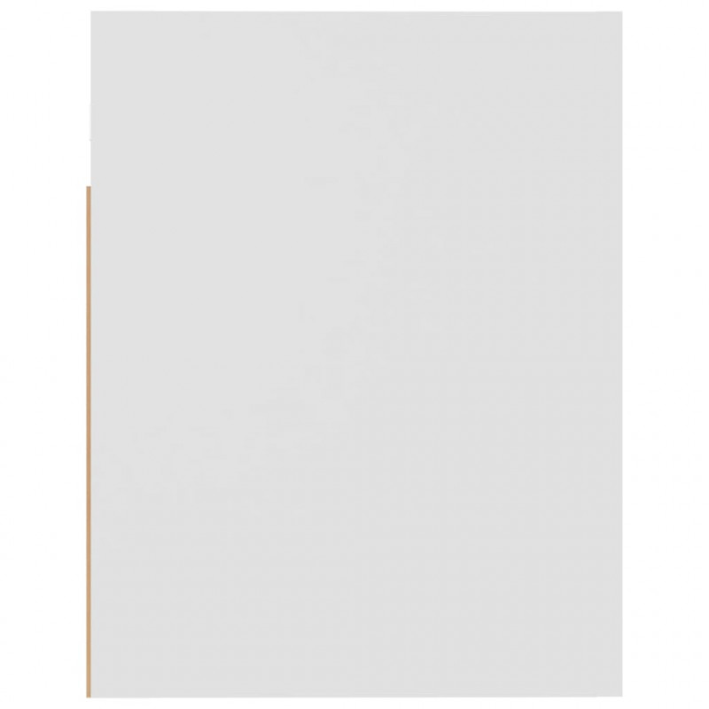 Szafka wisząca, biała, 60x31x40 cm, materiał drewnopochodny