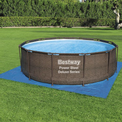 Bestway Mata pod basen Flowclear, 396 x 396 cm