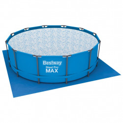 Bestway Mata pod basen Flowclear, 396 x 396 cm