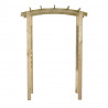 Pergola w kształcie łuku, 150 x 60 x 210 cm, drewno