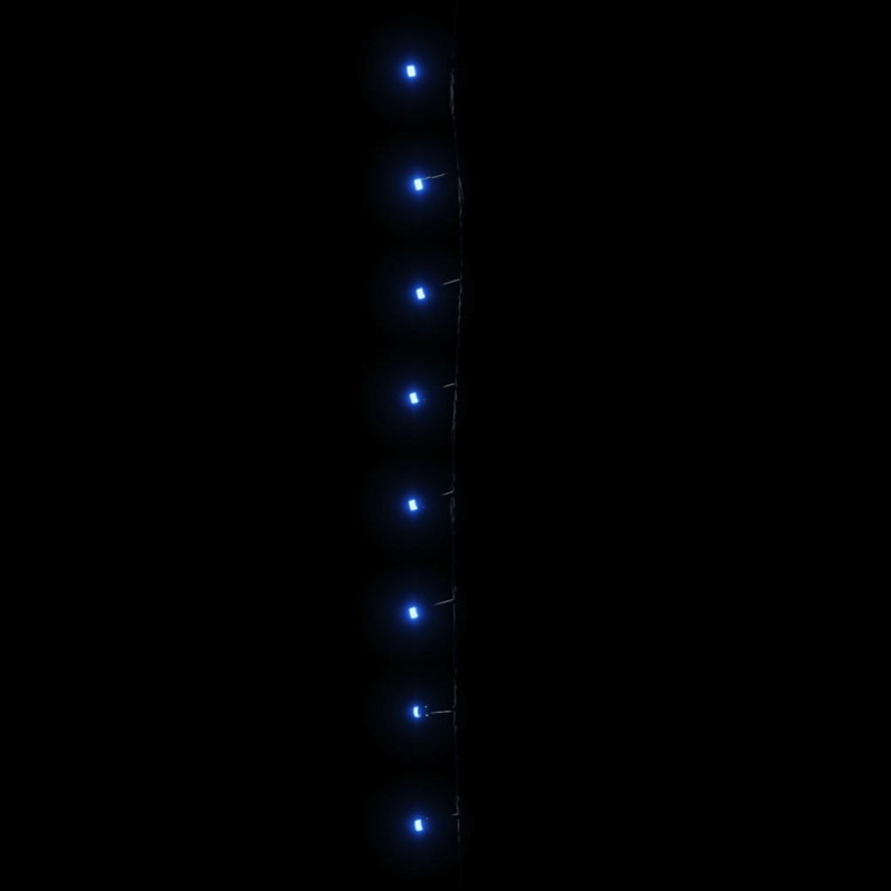 Lampki LED, 150 diod, niebieskie, 15 m, PVC