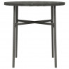 Stolik herbaciany, szary, 45 cm, polirattan