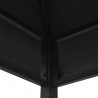 Altanka nad grill, 240x150x255 cm, antracytowa, stal