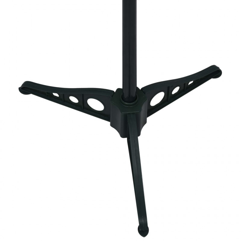 Składana, sztuczna choinka, srebrna, 120 cm, PET
