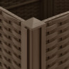 Donica do podniesionej rabaty, 160x40x38 cm, polipropylen