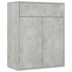 Szafka, betonowa szarość, 60x30x75 cm, materiał drewnopochodny