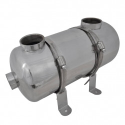 Basenowy wymiennik ciepła 355 x 134 mm 40 kW
