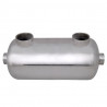 Basenowy wymiennik ciepła 355 x 134 mm 40 kW