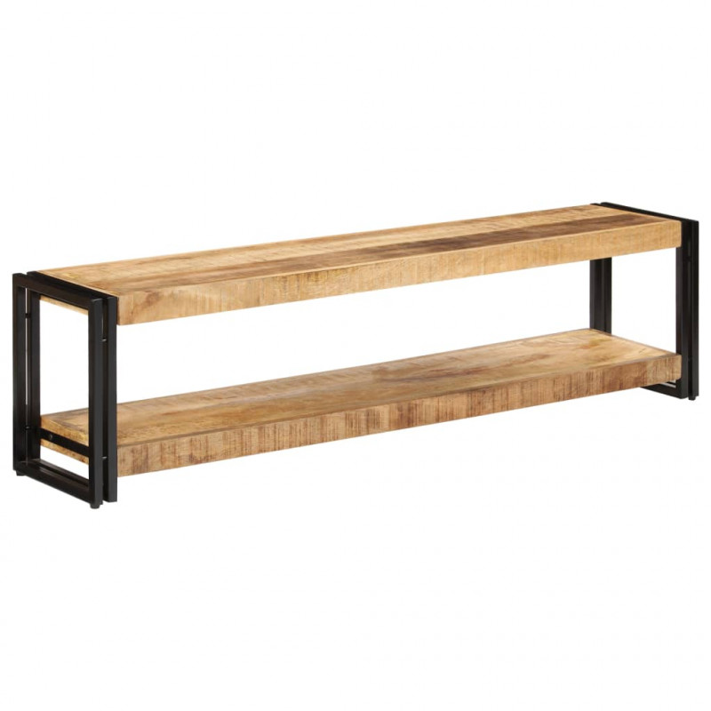 Szafka pod TV, 150x30x40 cm, lite drewno mango