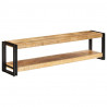 Szafka pod TV, 150x30x40 cm, lite drewno mango