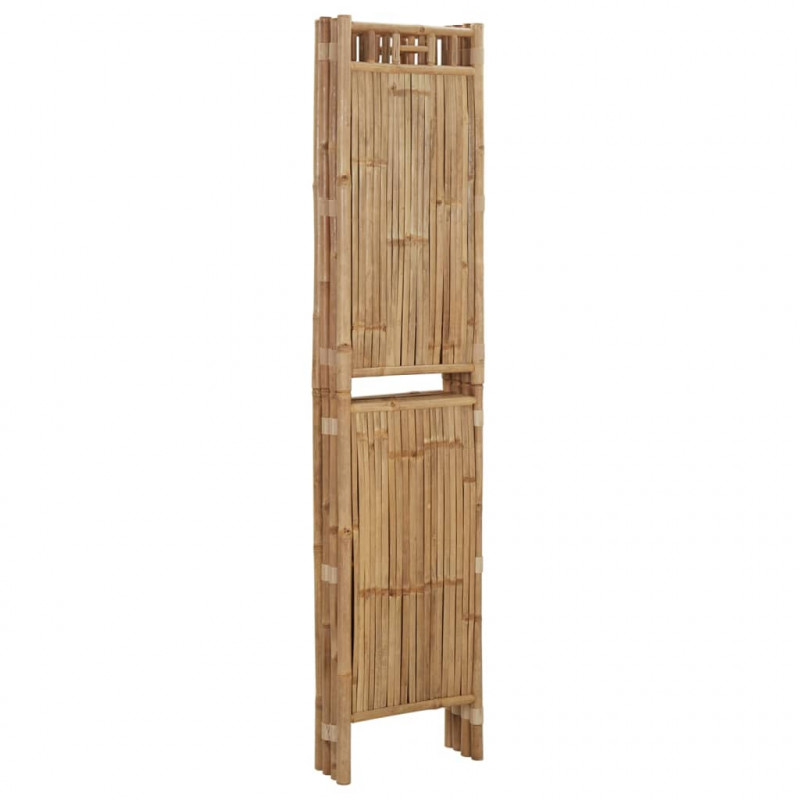 Parawan 4-panelowy, bambusowy, 160 x 180 cm