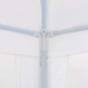 Namiot imprezowy, 3 x 6 m, PE, biały
