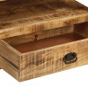 Szafka pod TV, 120x35x45 cm, lite drewno mango