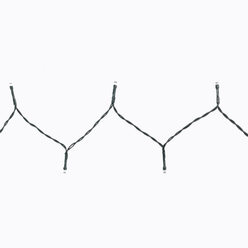 Lampki choinkowe w formie siatki, 150 LED, 150 cm