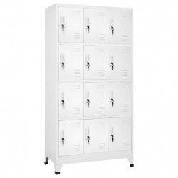 Szafka o 12 zamykanych przegrodach, 90 x 45 x 180 cm