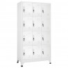 Szafka o 12 zamykanych przegrodach, 90 x 45 x 180 cm