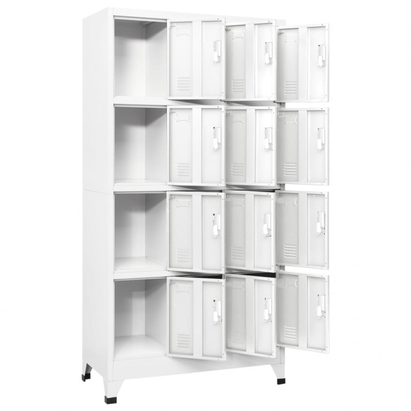 Szafka o 12 zamykanych przegrodach, 90 x 45 x 180 cm