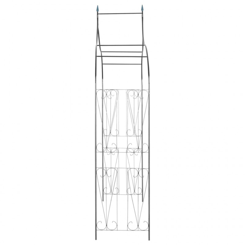 Pergola ogrodowa  do roślin pnących, ciemnozielona
